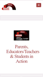 Mobile Screenshot of parentsinactionforbetterschools.org